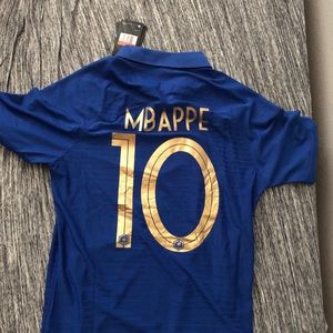 Kylian Mbappe France 100th Anniversary Jersey